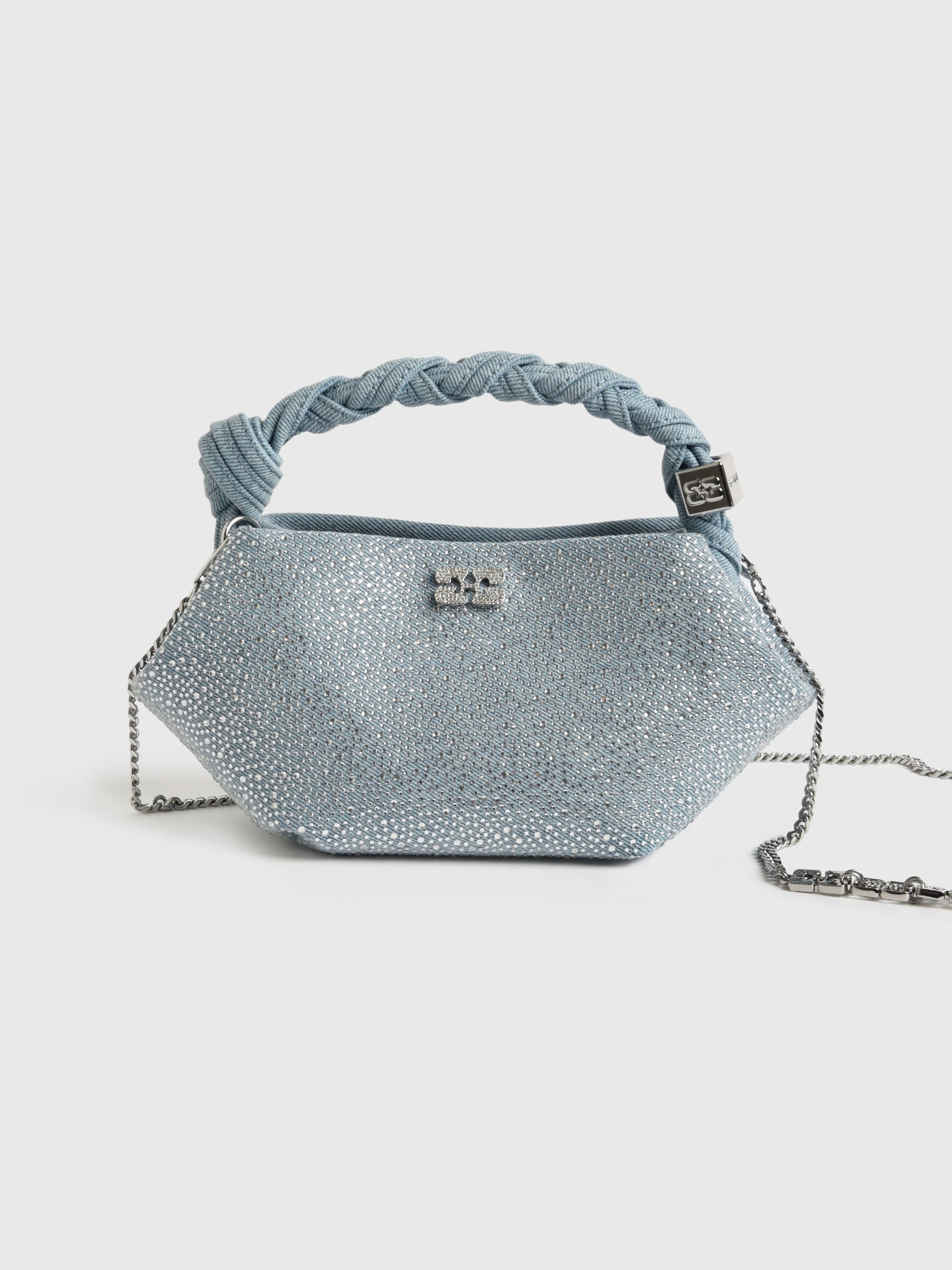 GANNI Mini Bou Strass Bag - Saint Bernard