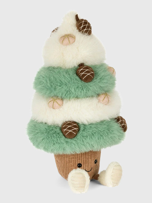 Jellycat Amuseables Pinecone Tree Plush - Saint Bernard