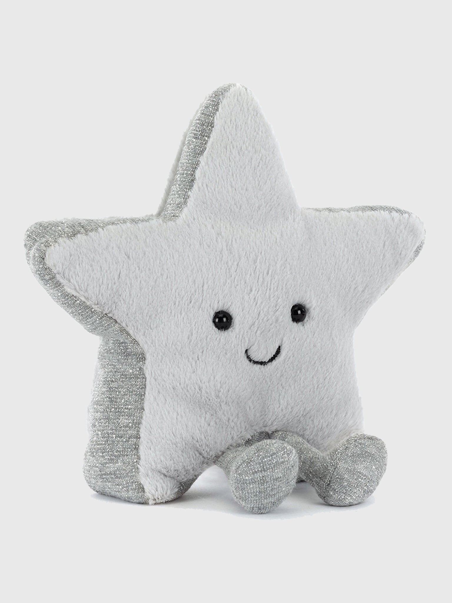 Jellycat Amuseables Silver Star Plush - Saint Bernard