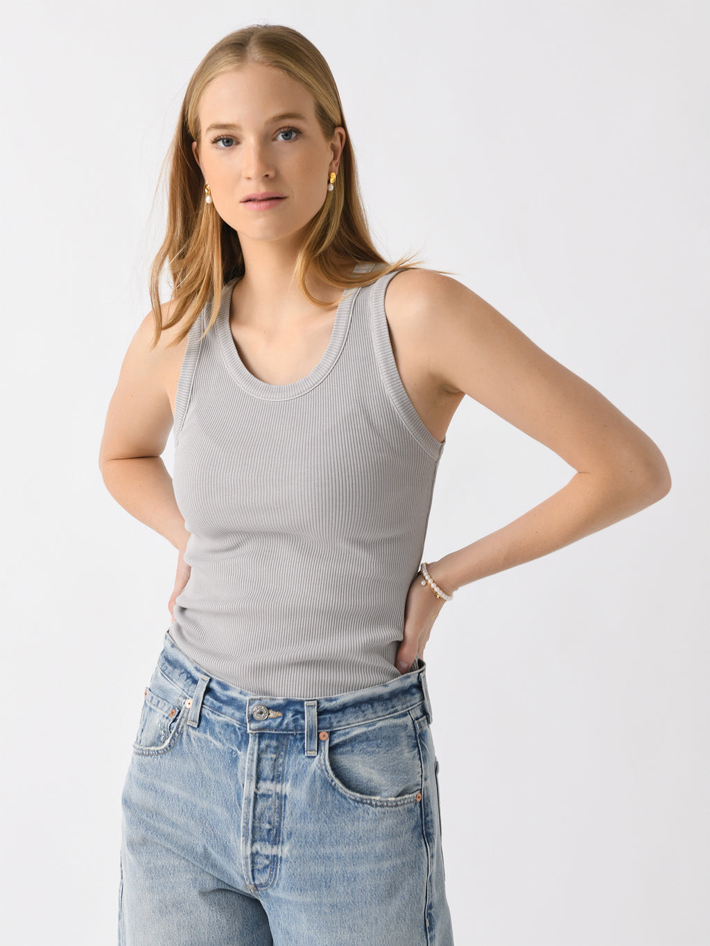 Agolde Women's Poppy Tank - Saint Bernard