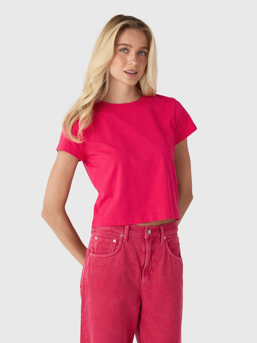 Agolde Women's Adine Shrunken Tee