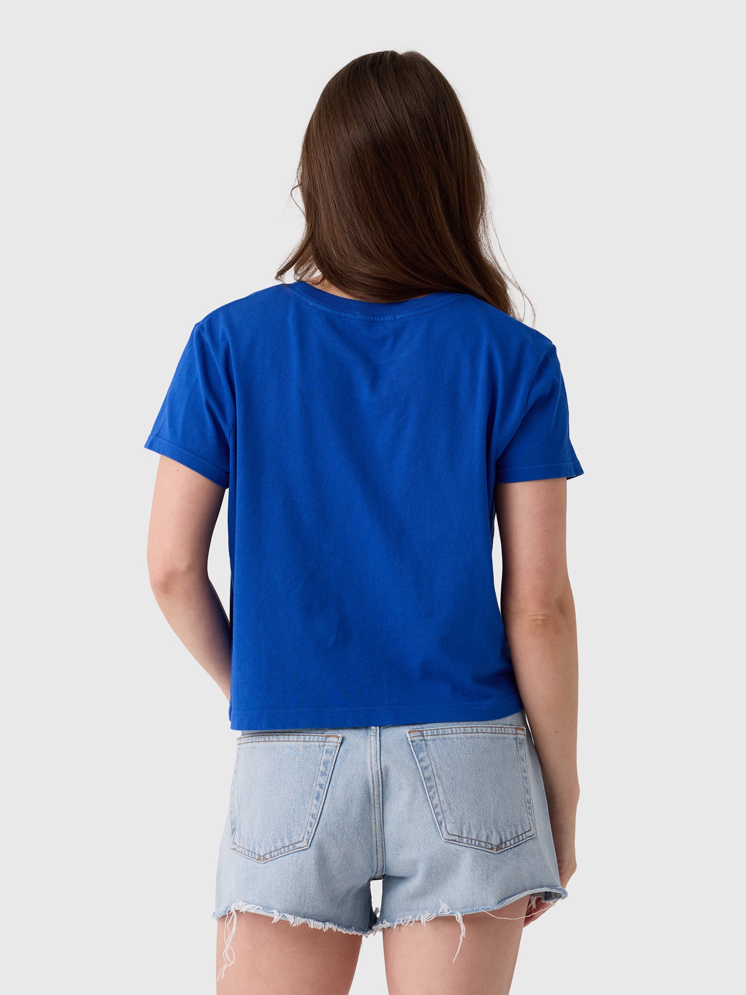 Agolde Women's Adine Shrunken Tee - Saint Bernard