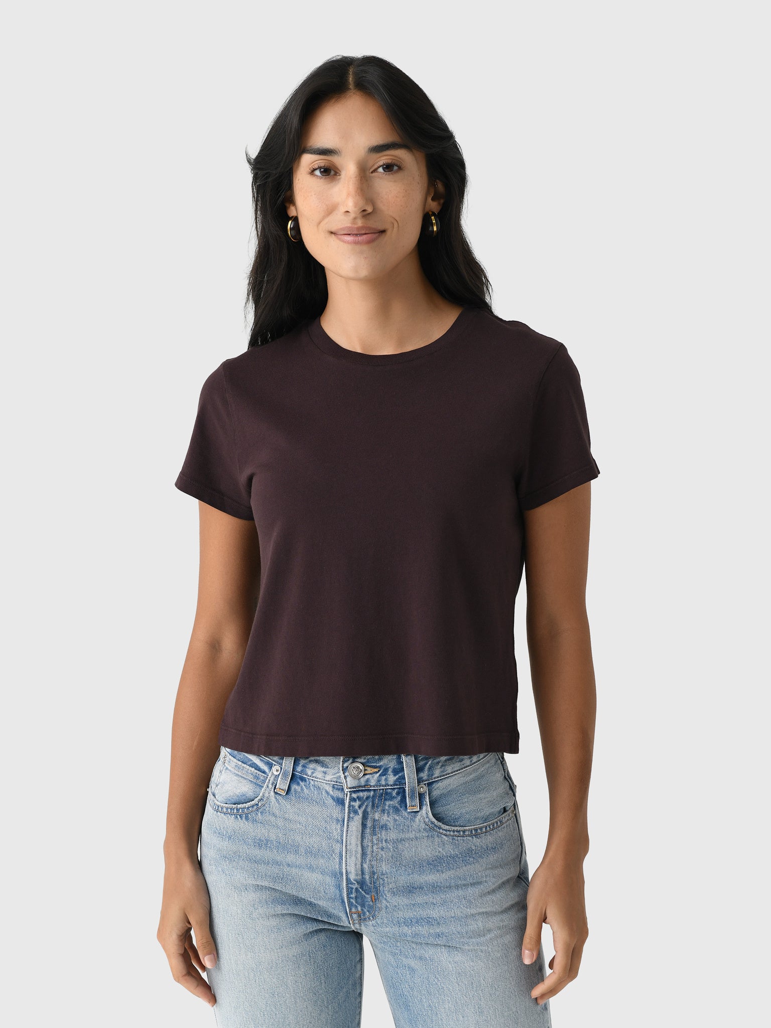 Agolde Women's Adine Tee - Saint Bernard
