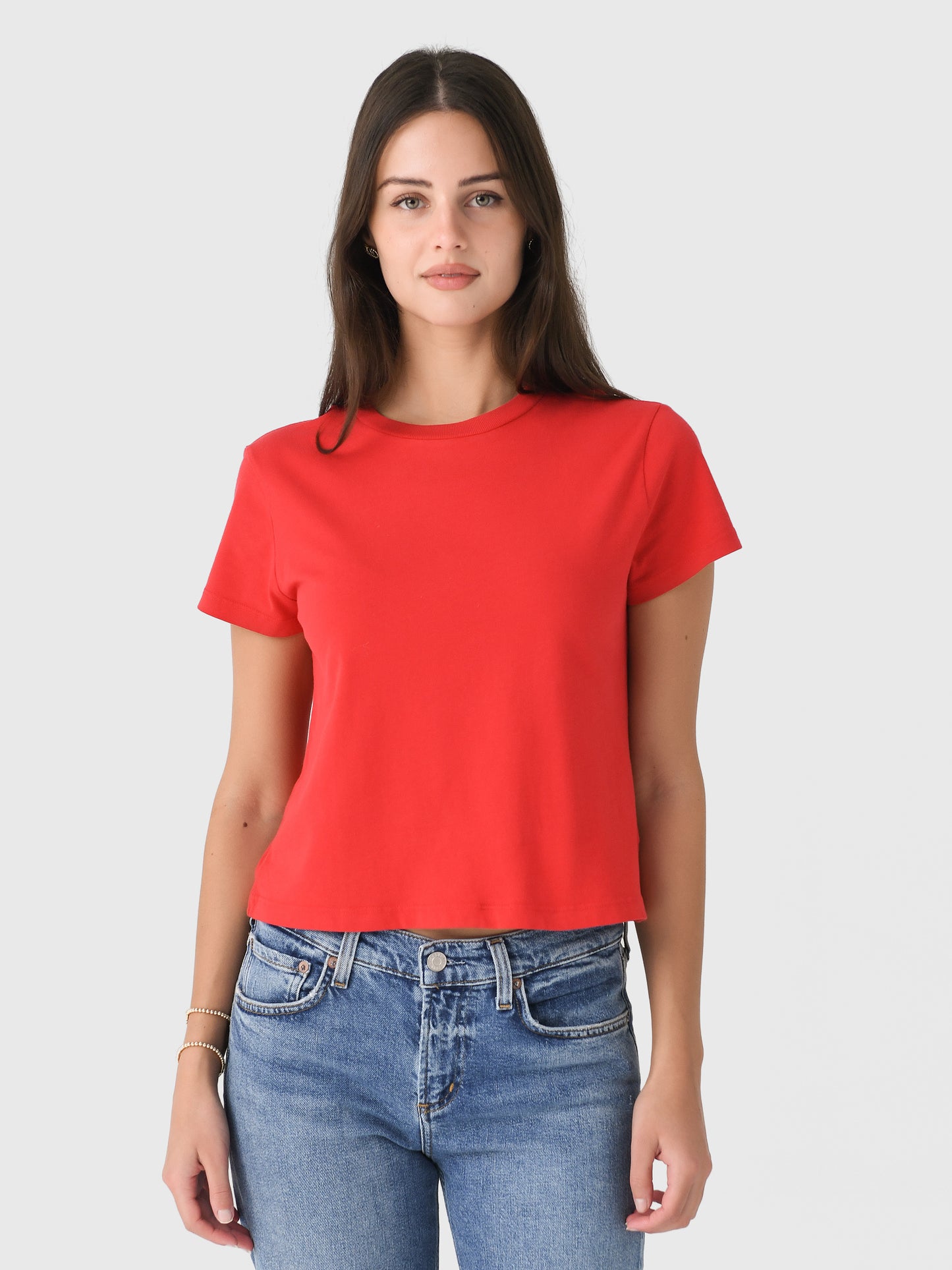 Agolde Women's Adine Tee - Saint Bernard