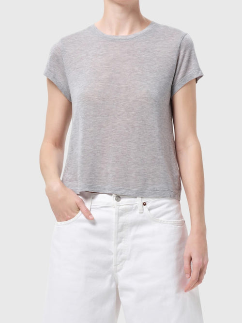 Agolde Women's Adine Shrunken Tee