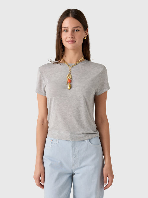 Agolde Women's Adine Shrunken Tee