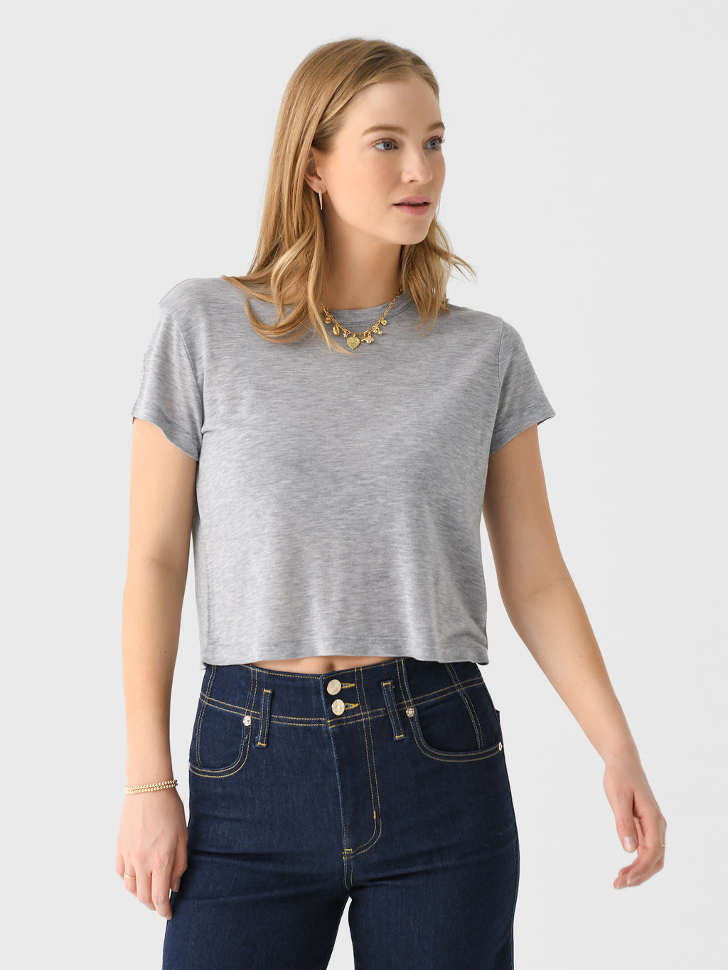 Agolde Women's Adine Tee - Saint Bernard