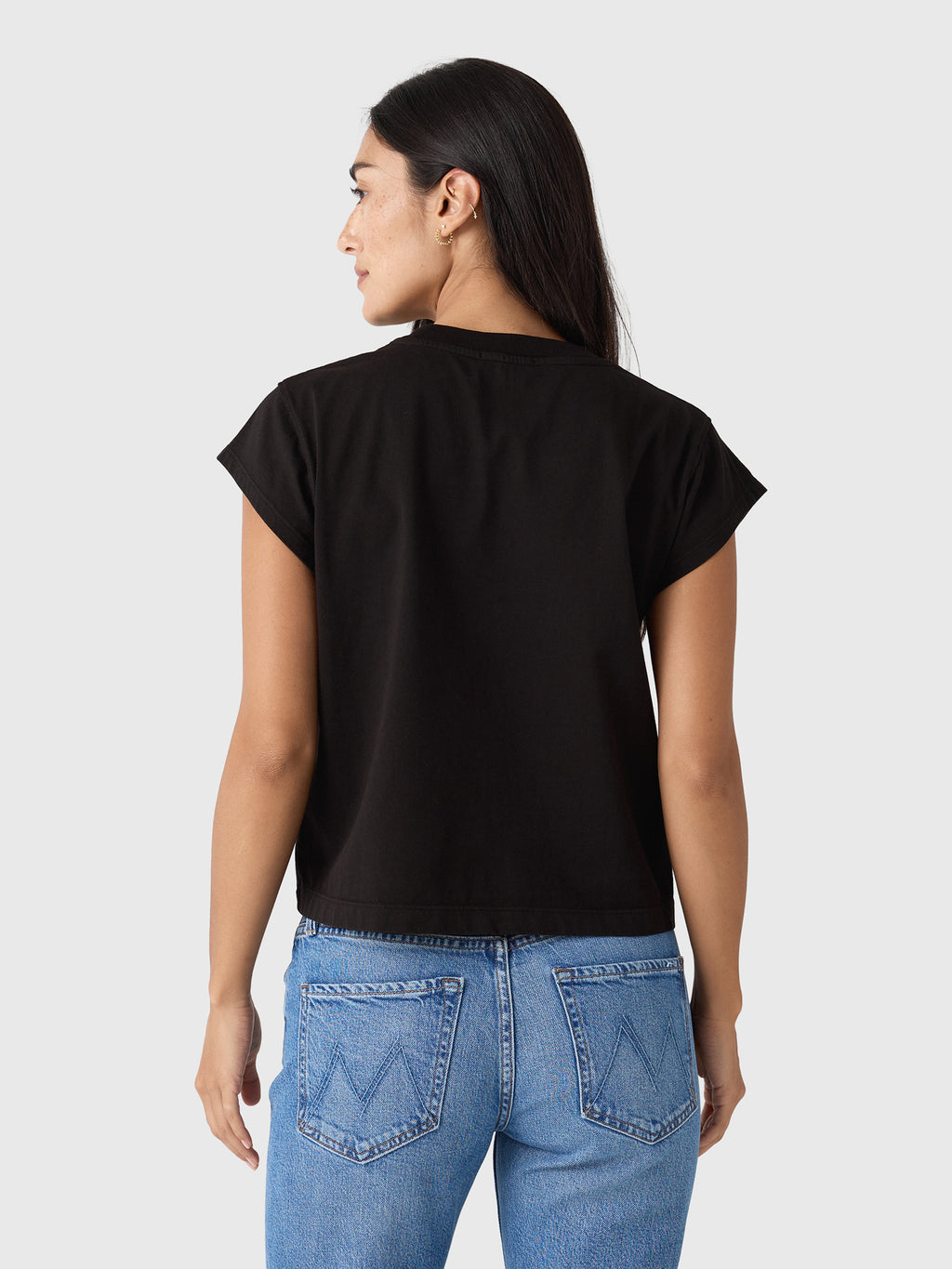 Agolde Women's Bryce Cap Sleeve Tee - Saint Bernard