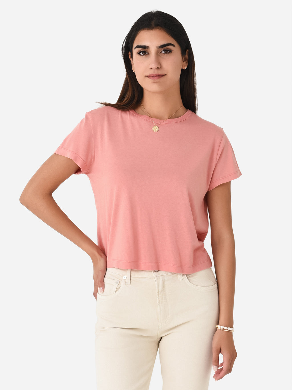 Agolde Women's Drew Tee - Saint Bernard