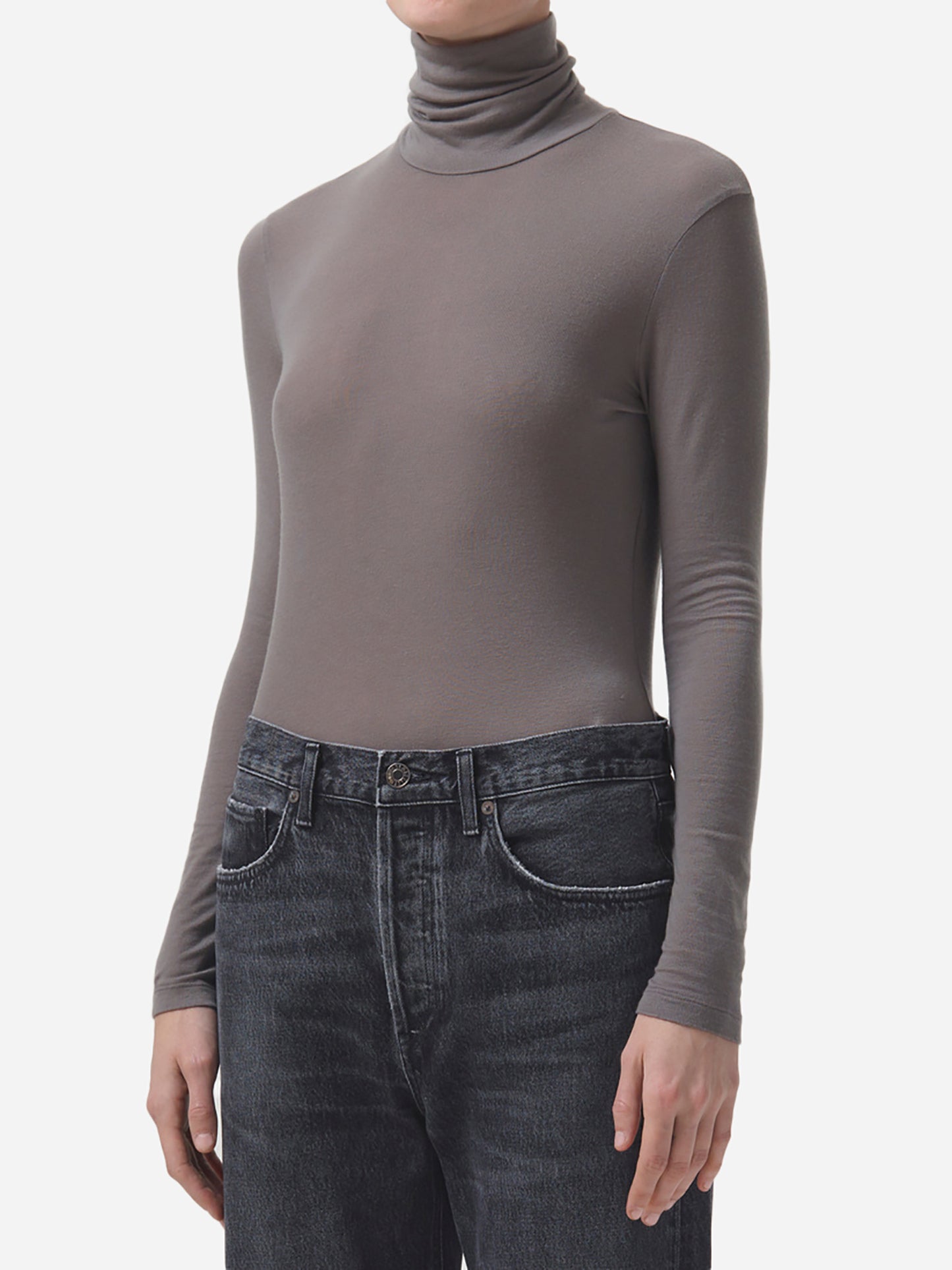 Agolde Women's Pascale Turtleneck - Saint Bernard