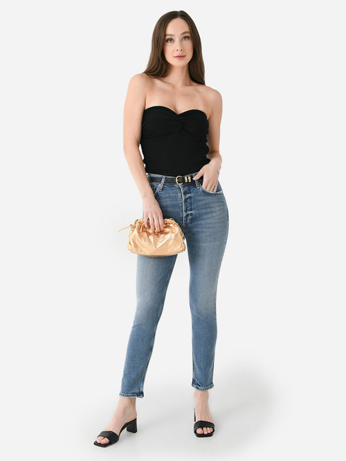 Agolde Women's Tonia Twist Tube Top