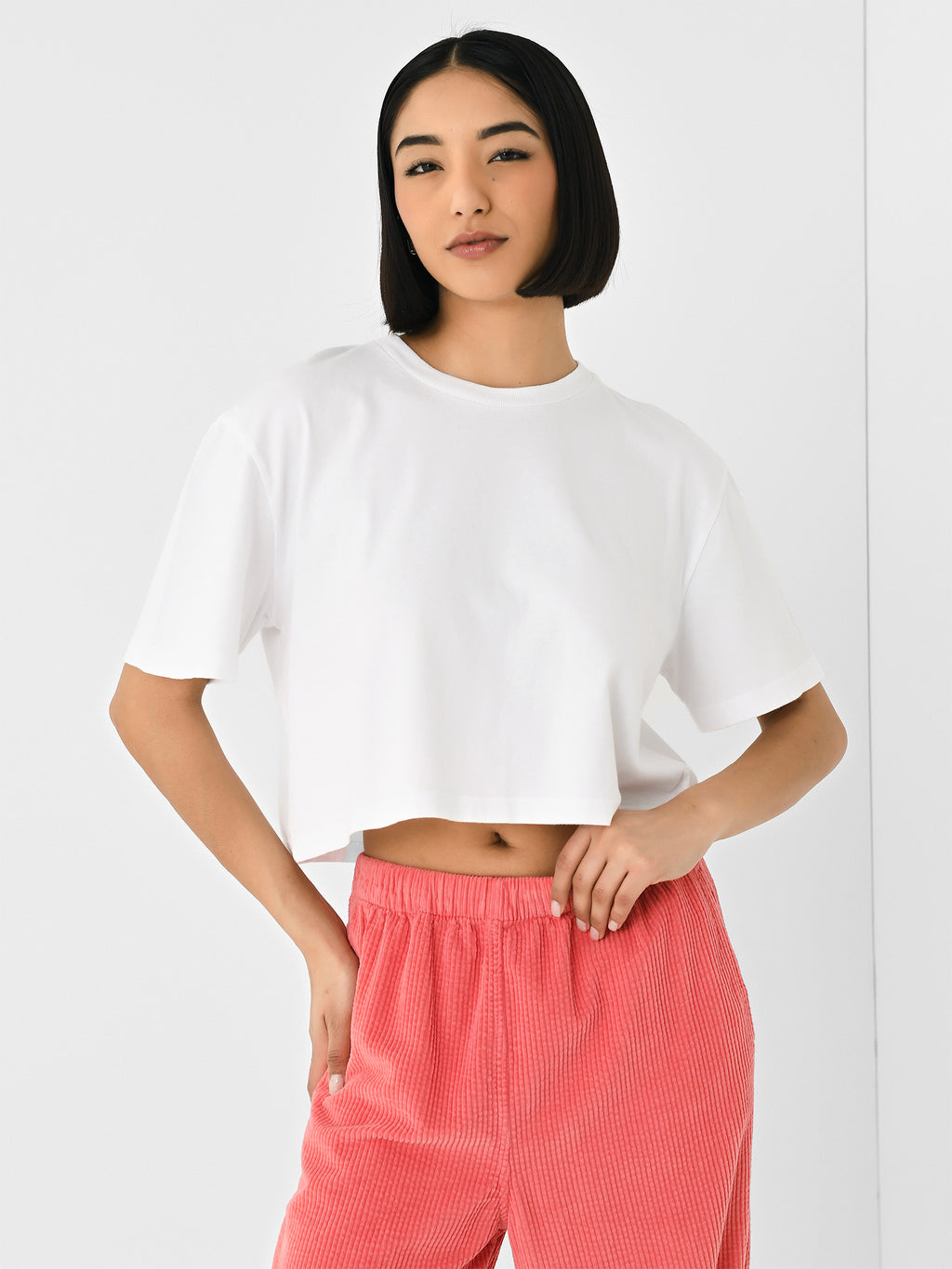 Agolde Women's Anya Tee - Saint Bernard
