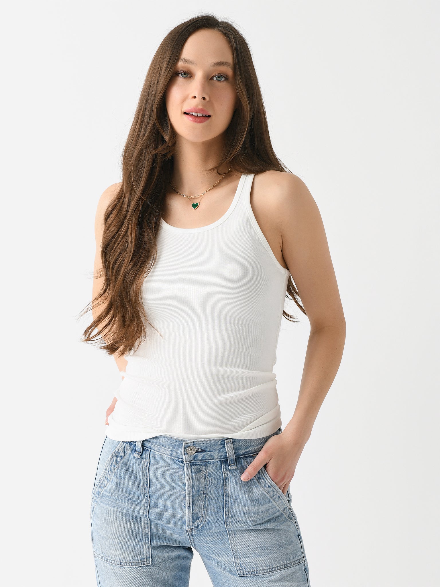 Agolde Women's Zane Tank - Saint Bernard