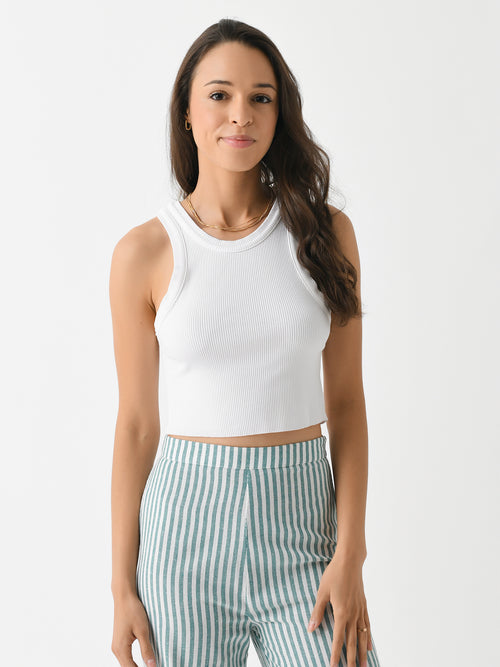 Agolde Women's Cropped Bailey Tank
