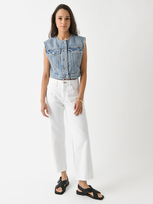 Agolde Women's Leo Denim Vest