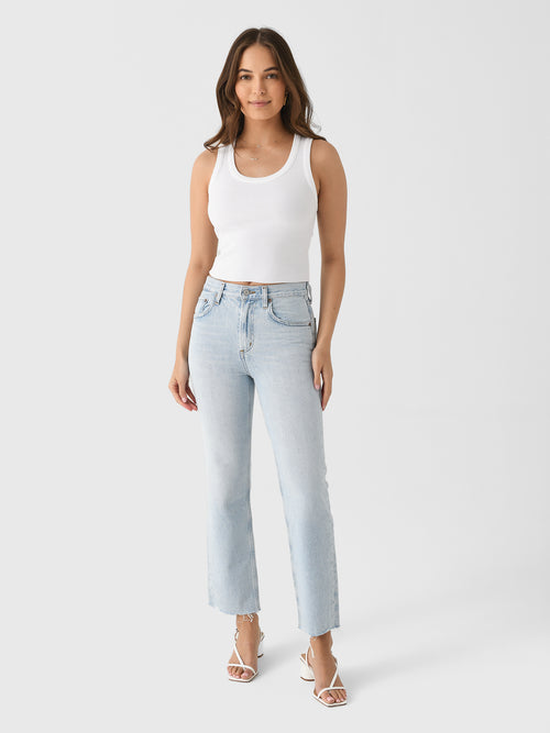 Agolde Women's Shrunken Poppy Tank