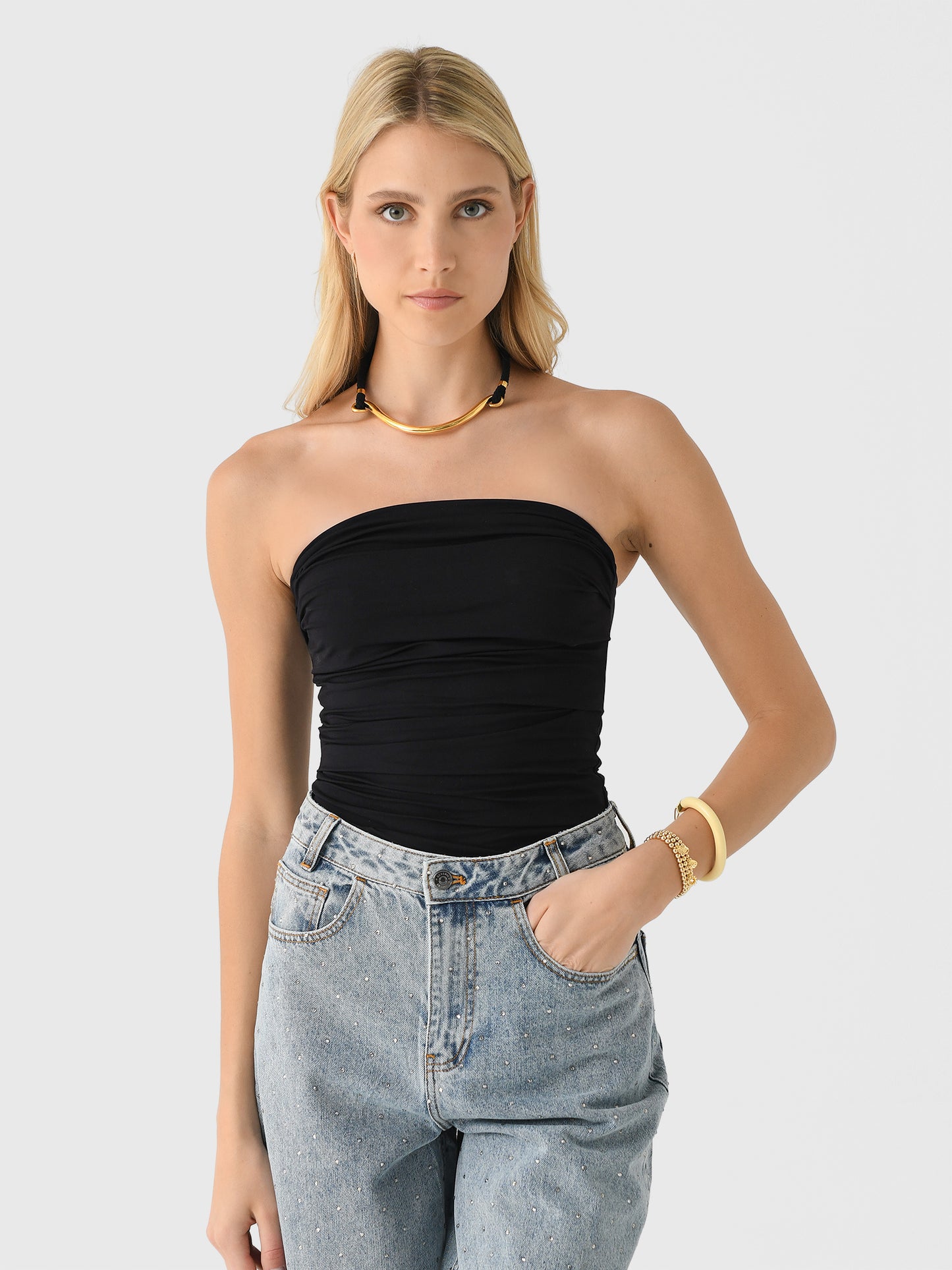 Agolde Women's Gwyneth Bodysuit - Saint Bernard