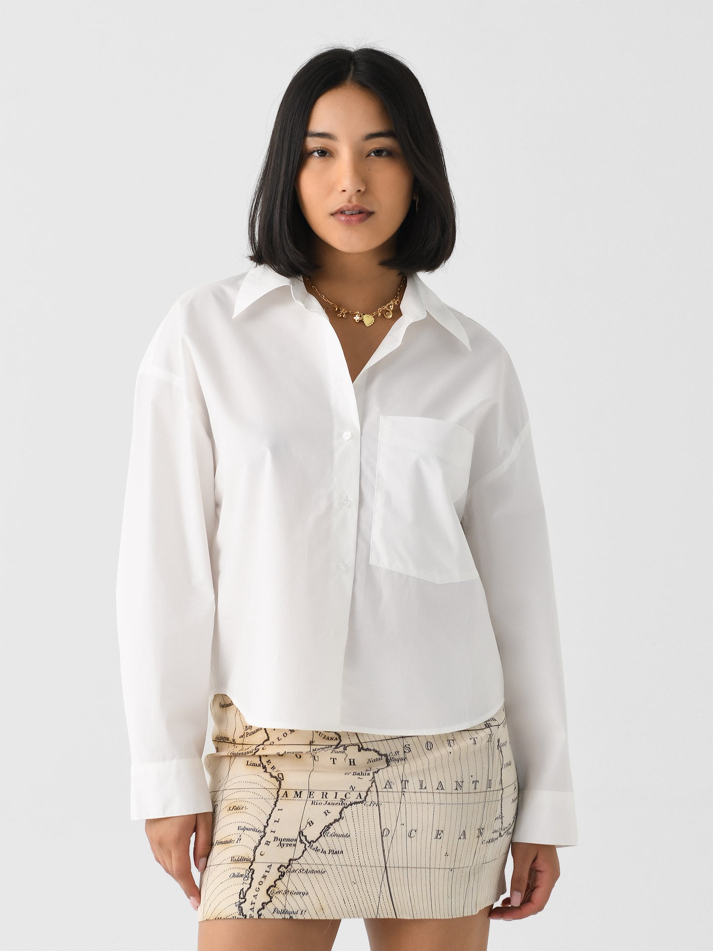 Agolde Women's Naya Shirt - Saint Bernard