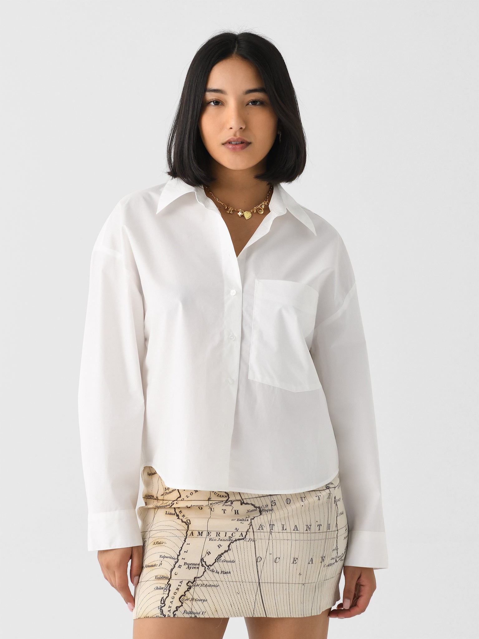 Agolde Women's Naya Shirt - Saint Bernard