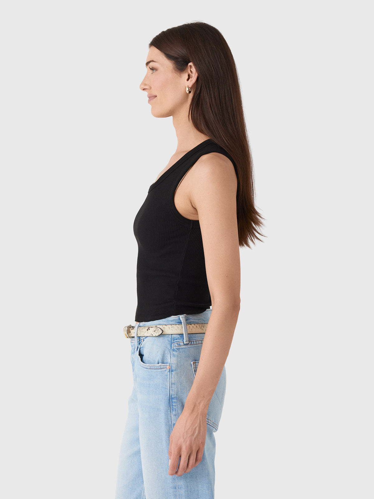 Agolde Women's Shrunken Poppy Tank - Saint Bernard
