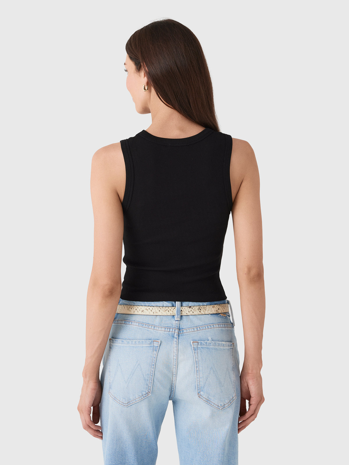 Agolde Women's Shrunken Poppy Tank - Saint Bernard