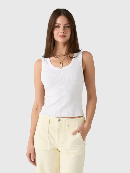Agolde Women's Shrunken Poppy Tank