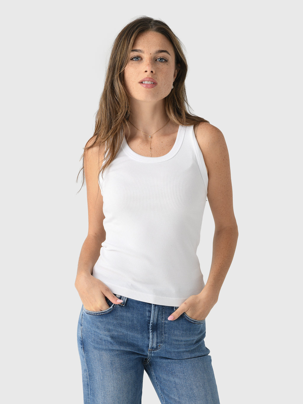 Agolde Women's Poppy Tank - Saint Bernard