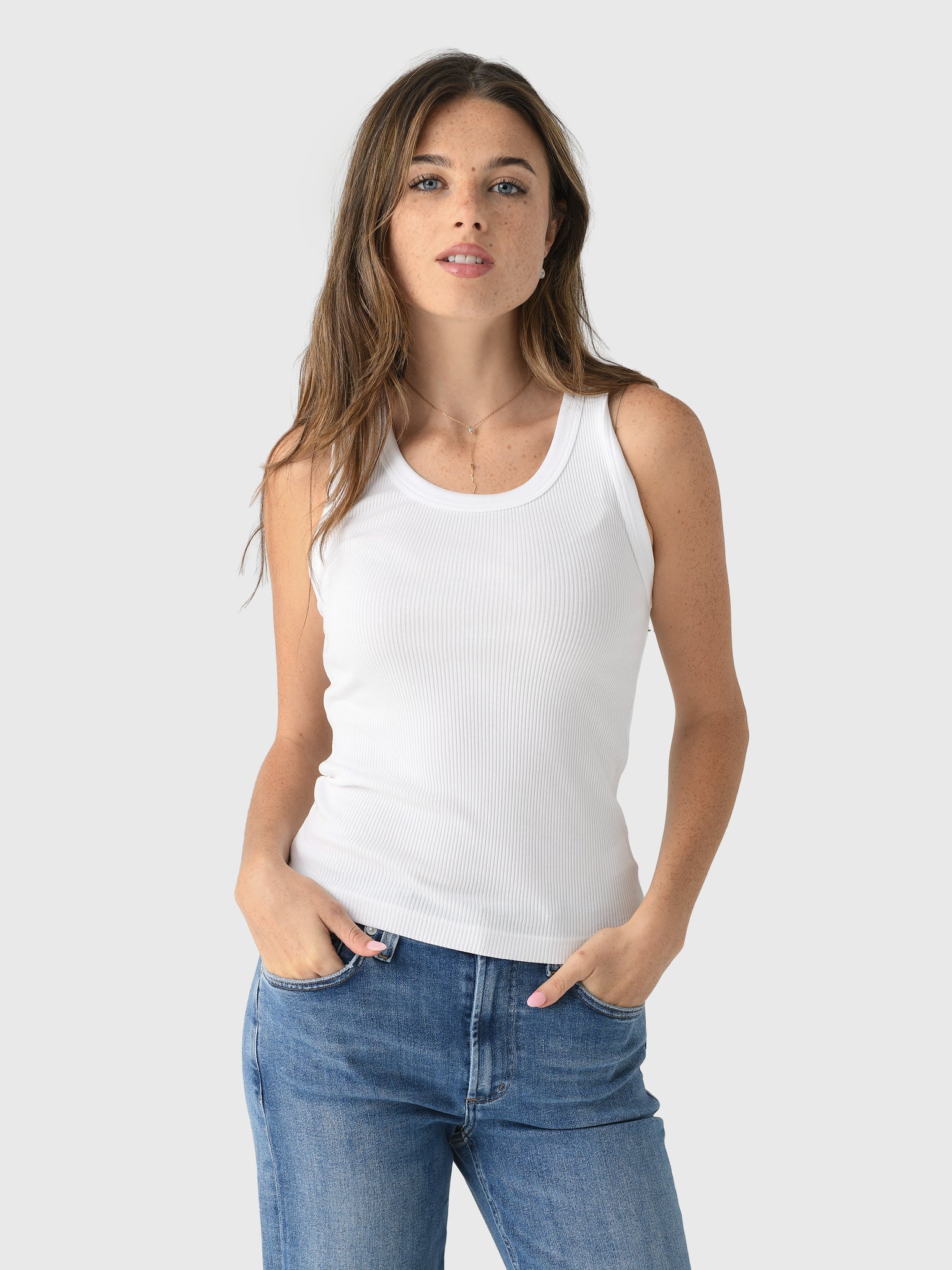 Agolde Women's Poppy Tank - Saint Bernard