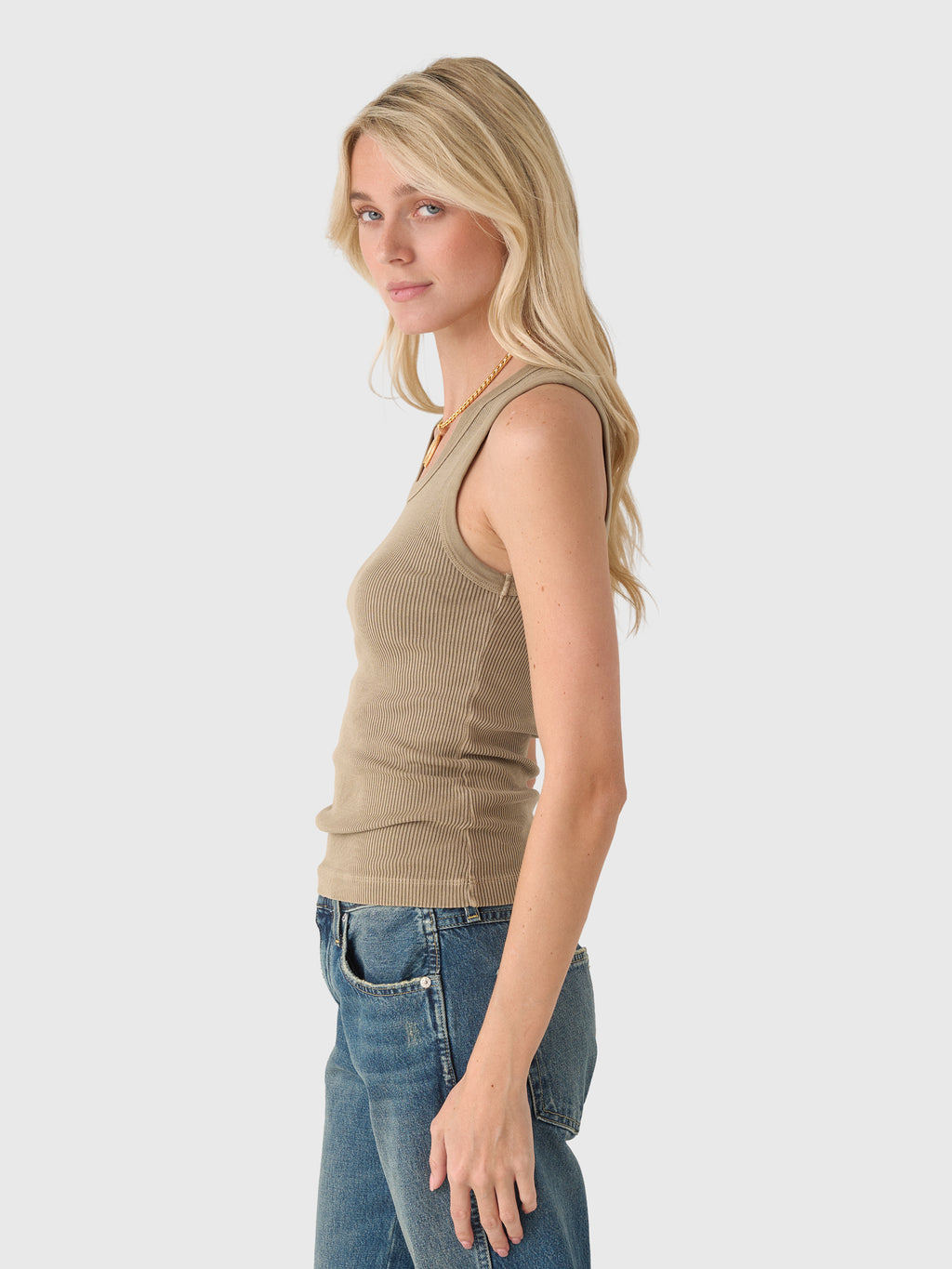 Agolde Women's Poppy Tank - Saint Bernard