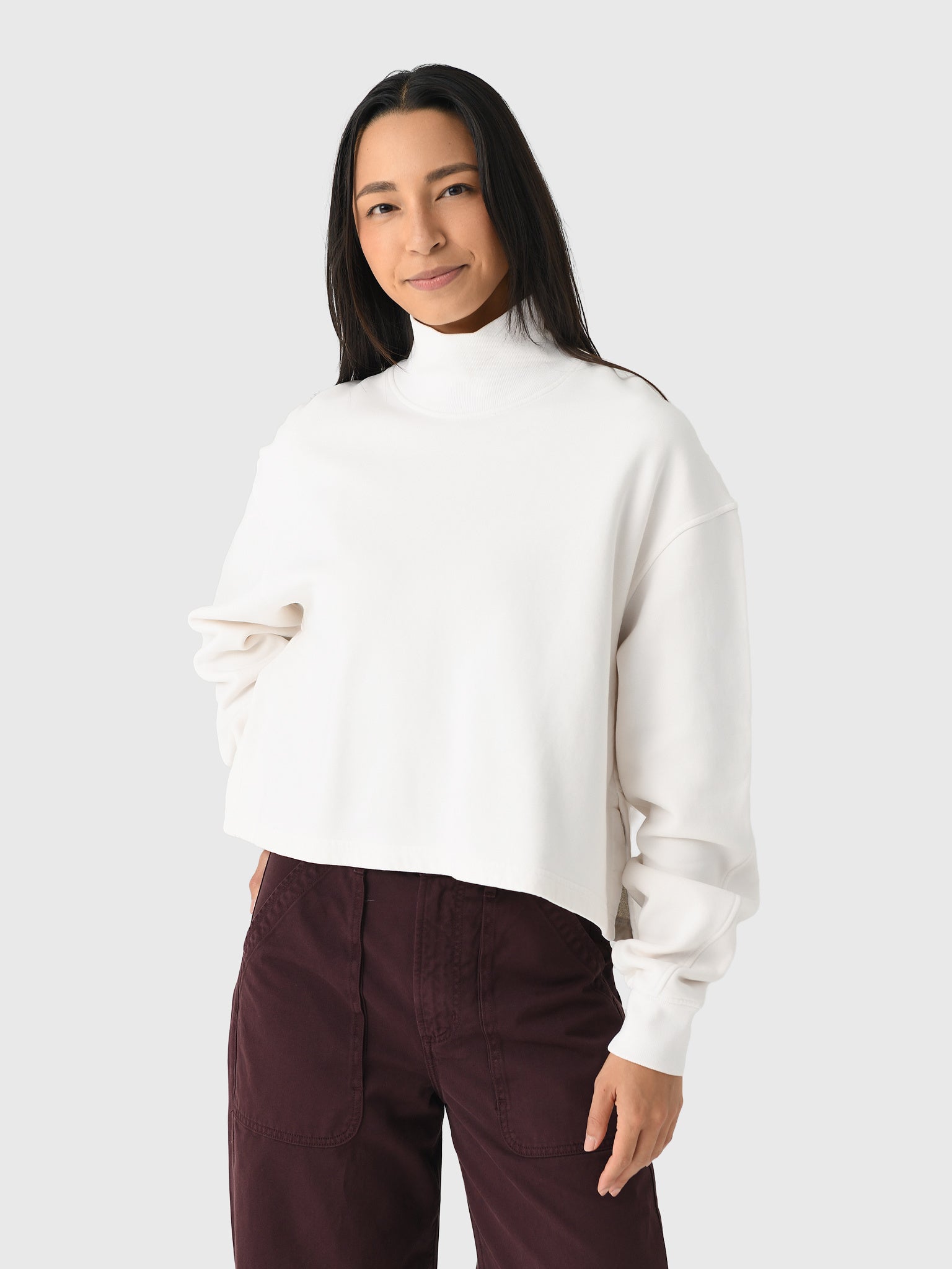Agolde Women's Isra Sweatshirt - Saint Bernard