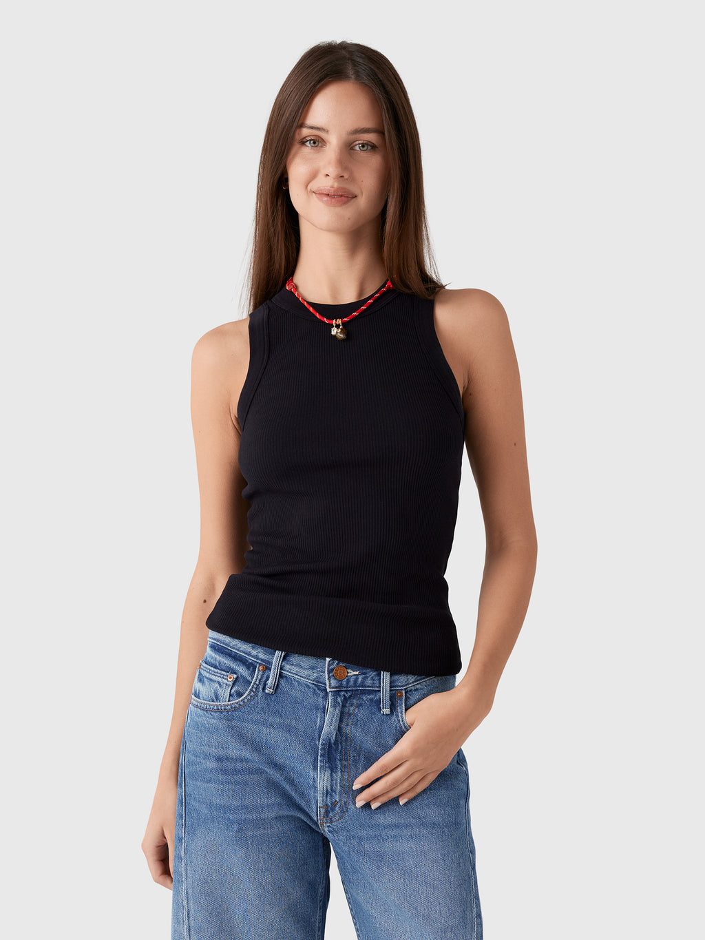 Agolde Women's Leigh Tank - Saint Bernard