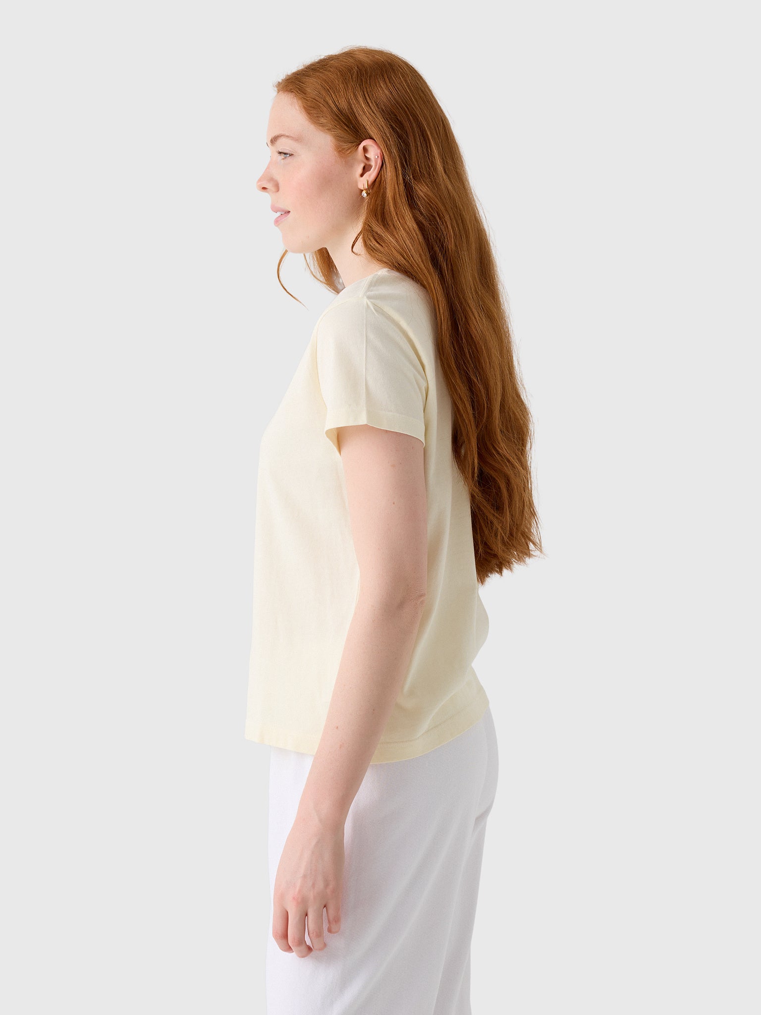 Agolde Women's Long Line Adine Tee - Saint Bernard