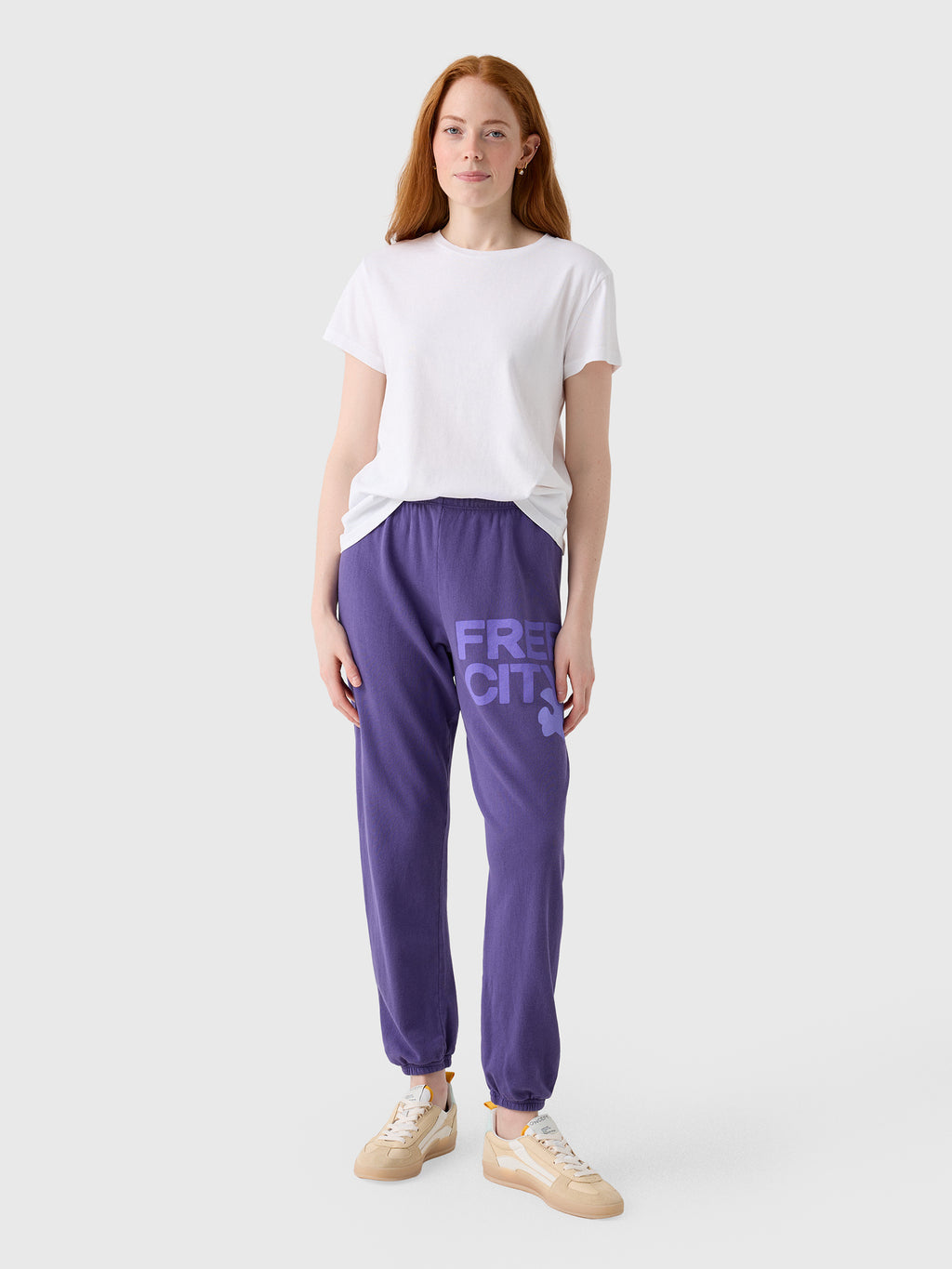 Agolde Women's Long Line Adine Tee - Saint Bernard