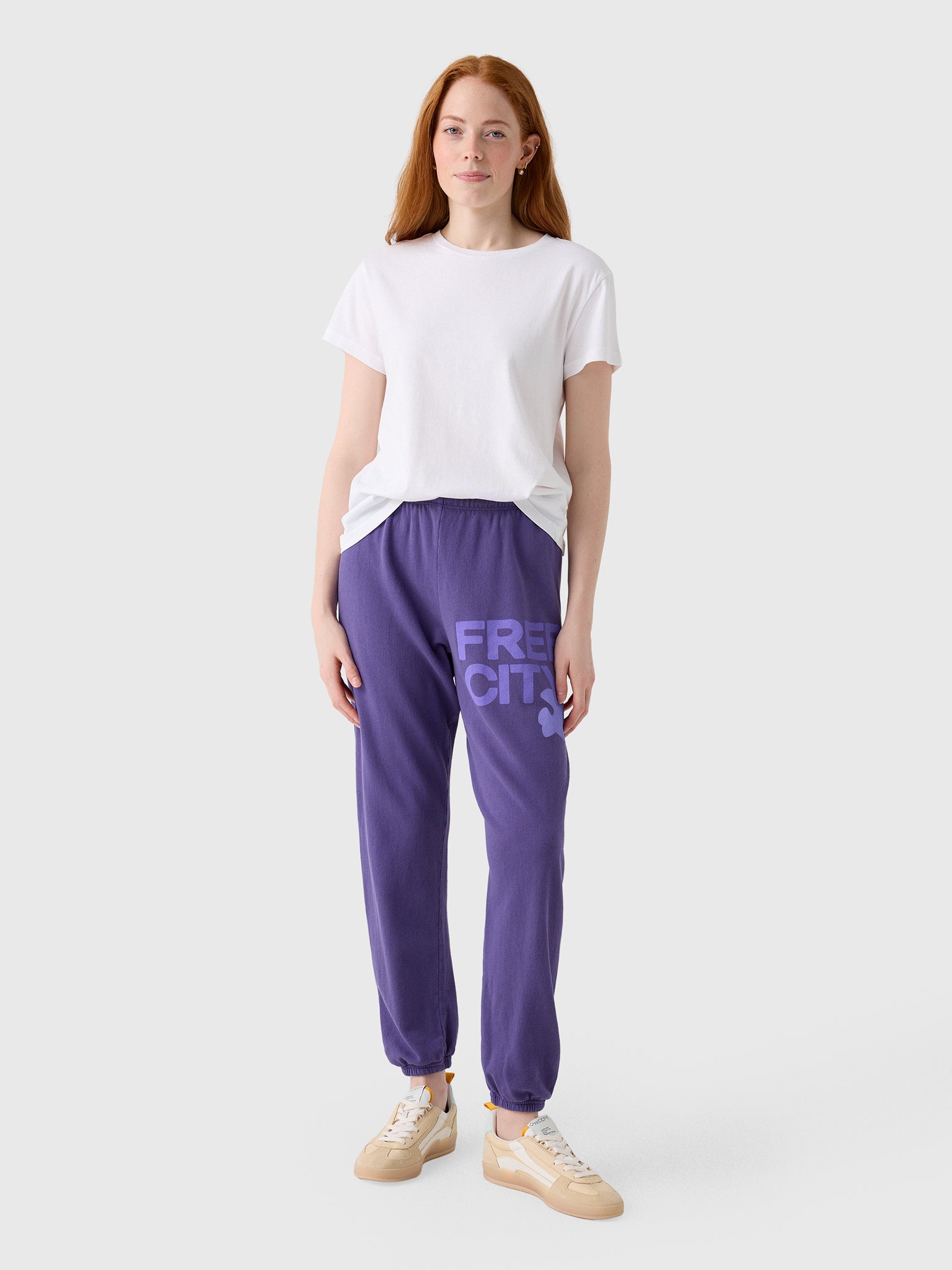 Agolde Women's Long Line Adine Tee - Saint Bernard