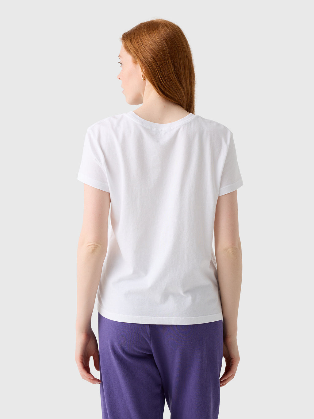 Agolde Women's Long Line Adine Tee - Saint Bernard