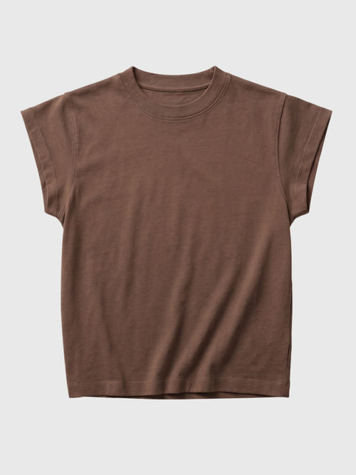 Agolde Women's Long Line Bryce Cap Sleeve Tee