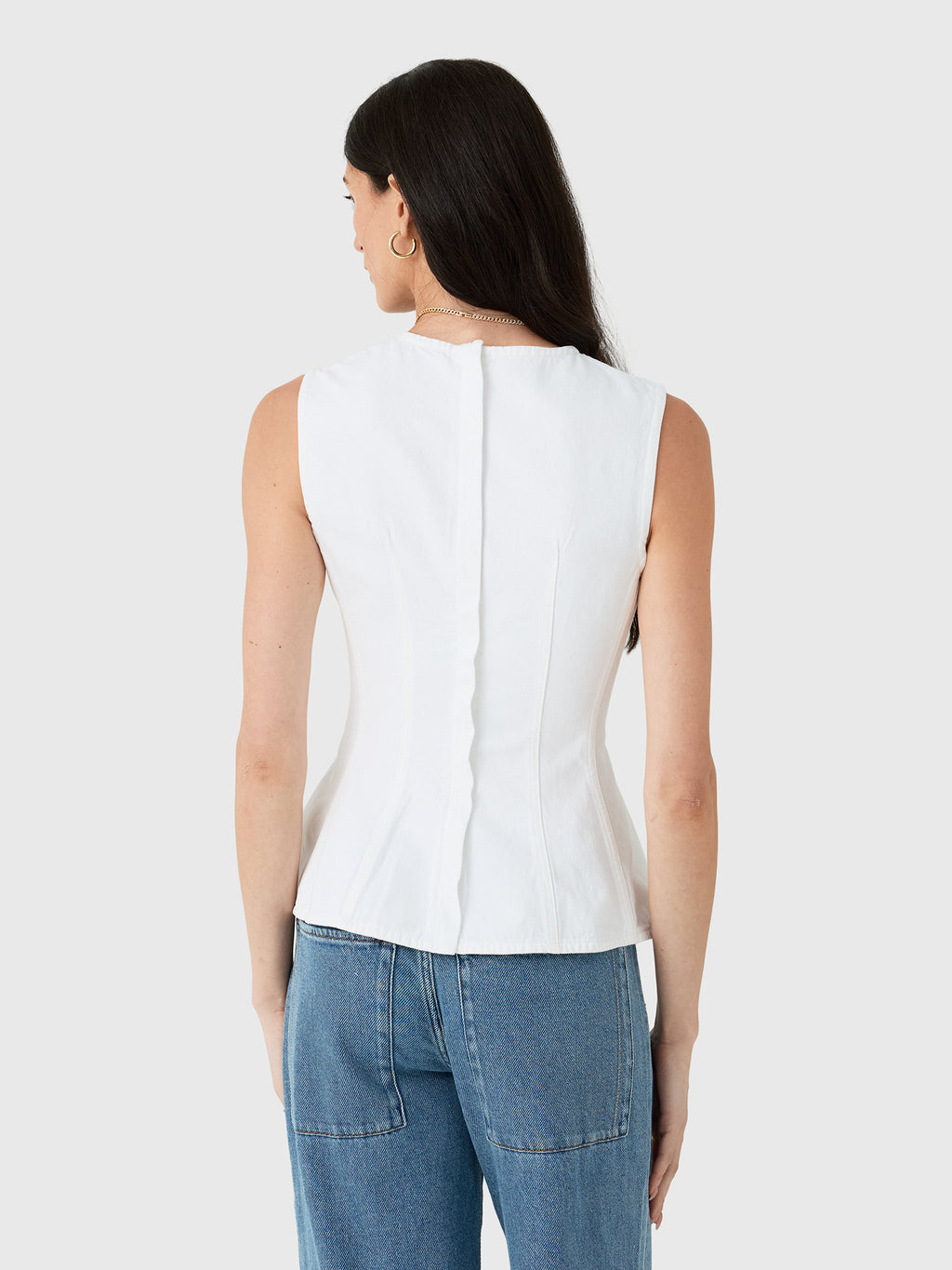 Agolde Women's Corbin Denim Shell Shirt - Saint Bernard