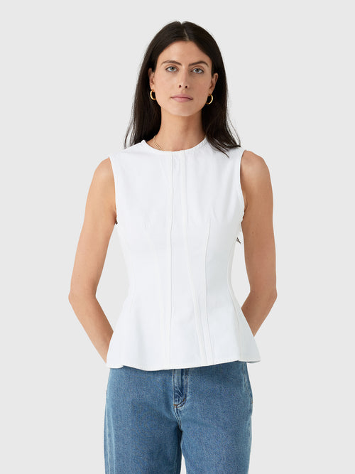 Agolde Women's Corbin Denim Shell Shirt