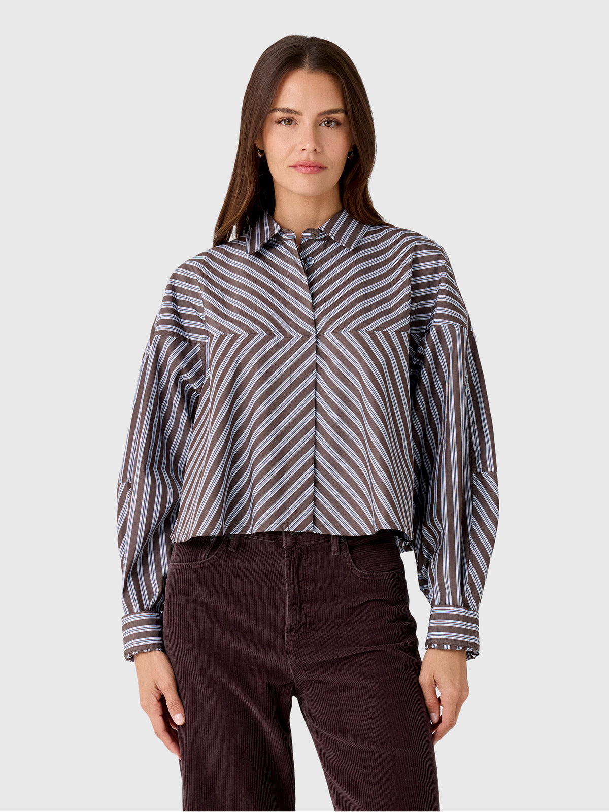 Agolde Women's Agnes Shirt - Saint Bernard