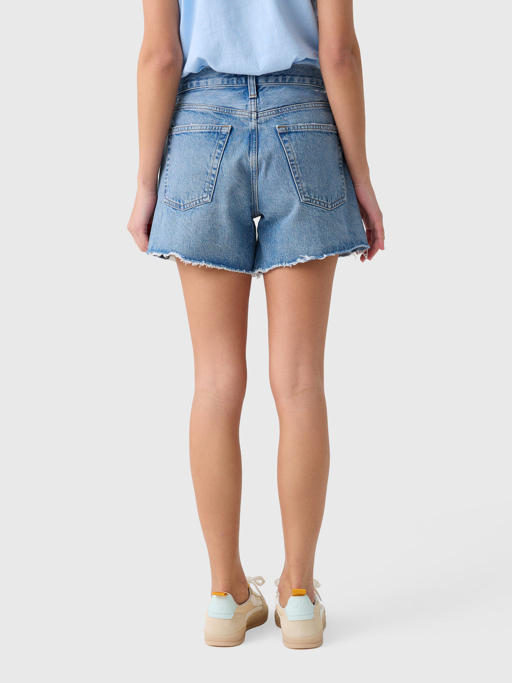 Agolde Women's Parker Long Short - Saint Bernard