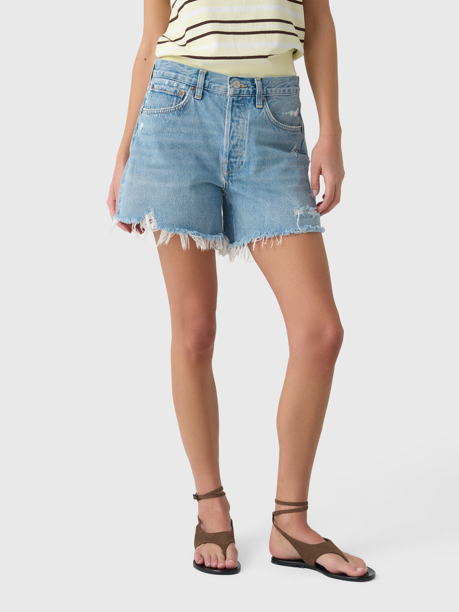 Agolde Women's Parker Long Short - Saint Bernard
