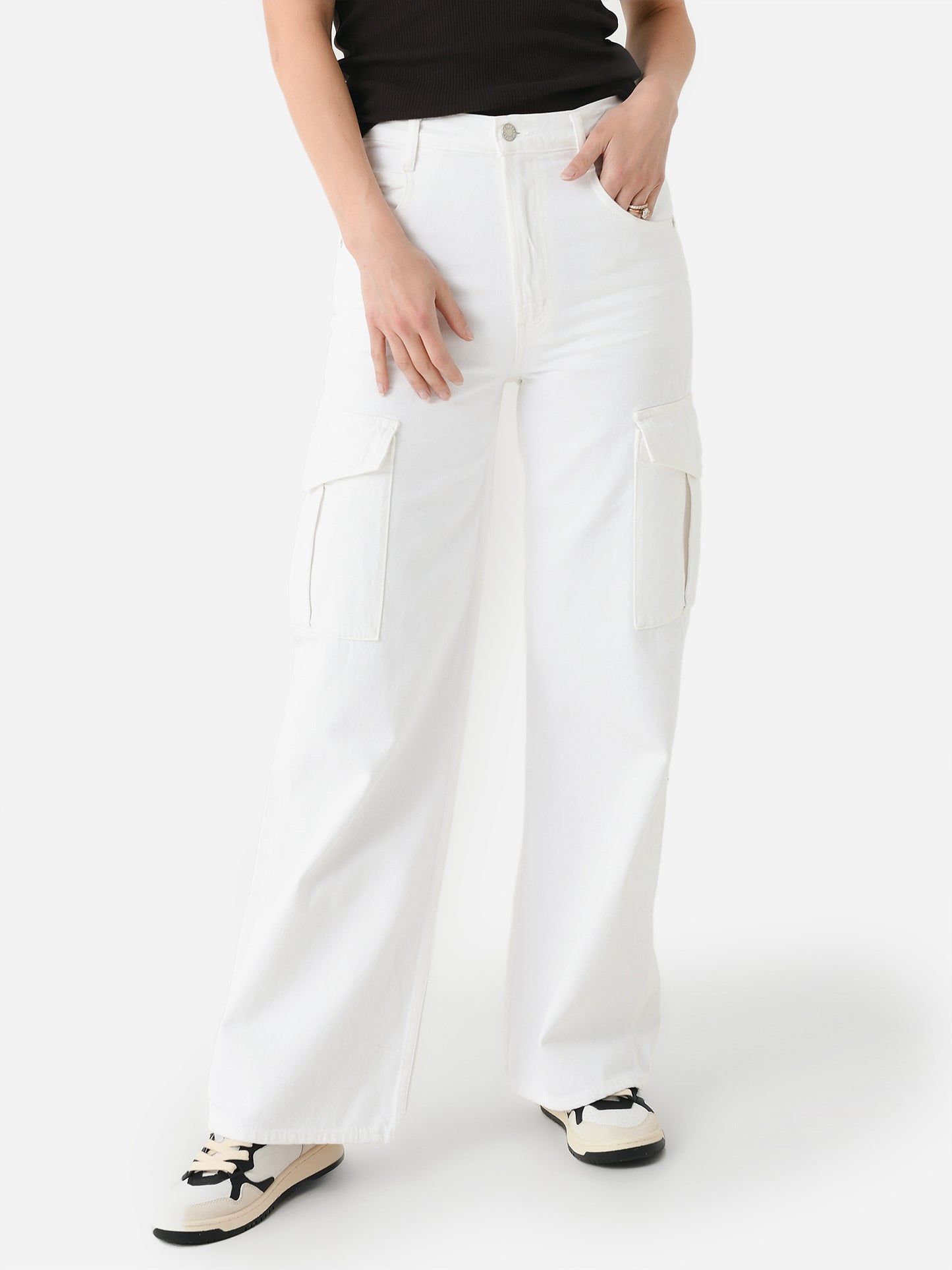 Agolde Women's Minka Cargo Jean - Saint Bernard