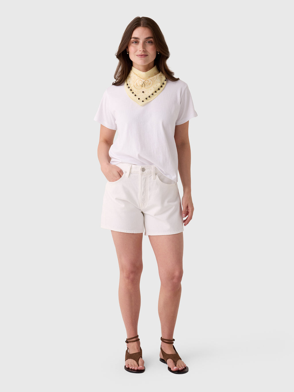 Agolde Women's Parker Long Short - Saint Bernard