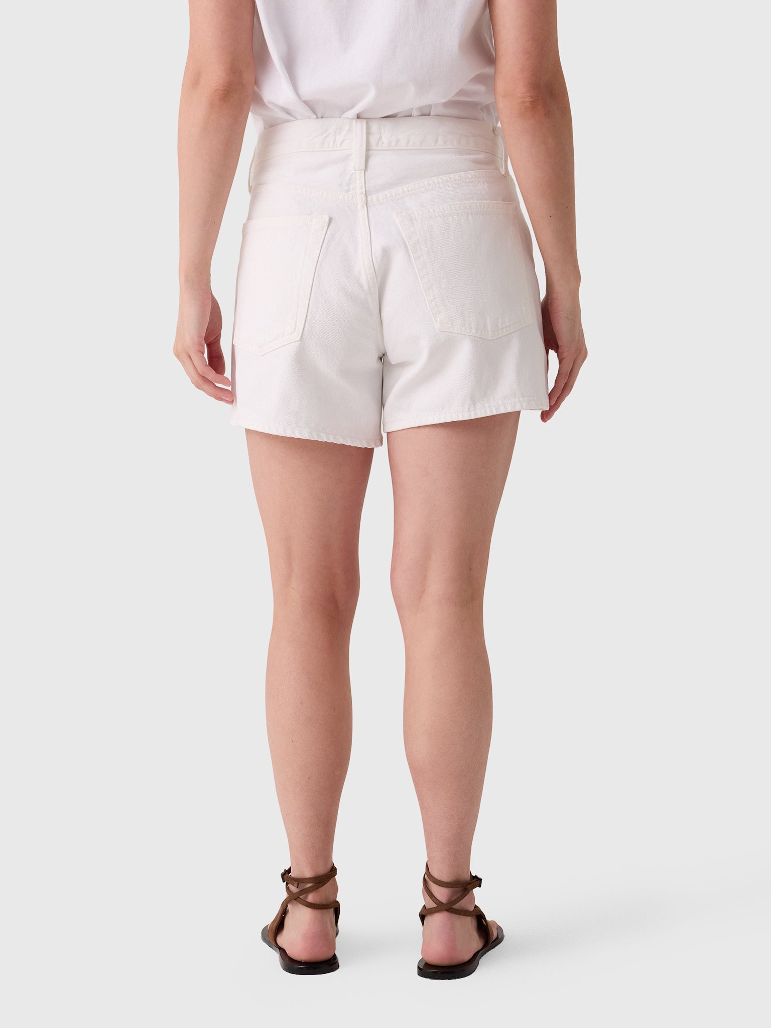 Agolde Women's Parker Long Short - Saint Bernard