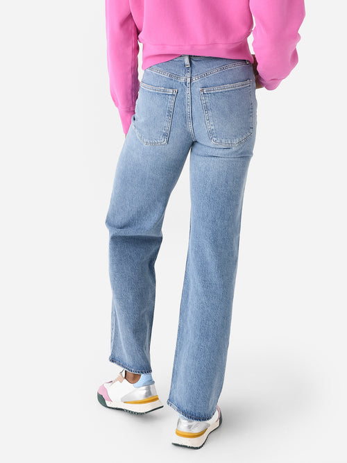 Agolde Women's Harper Mid Rise Relaxed Straight Jean