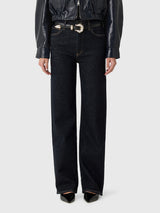 Agolde Women's Harper Straight Jean - Saint Bernard