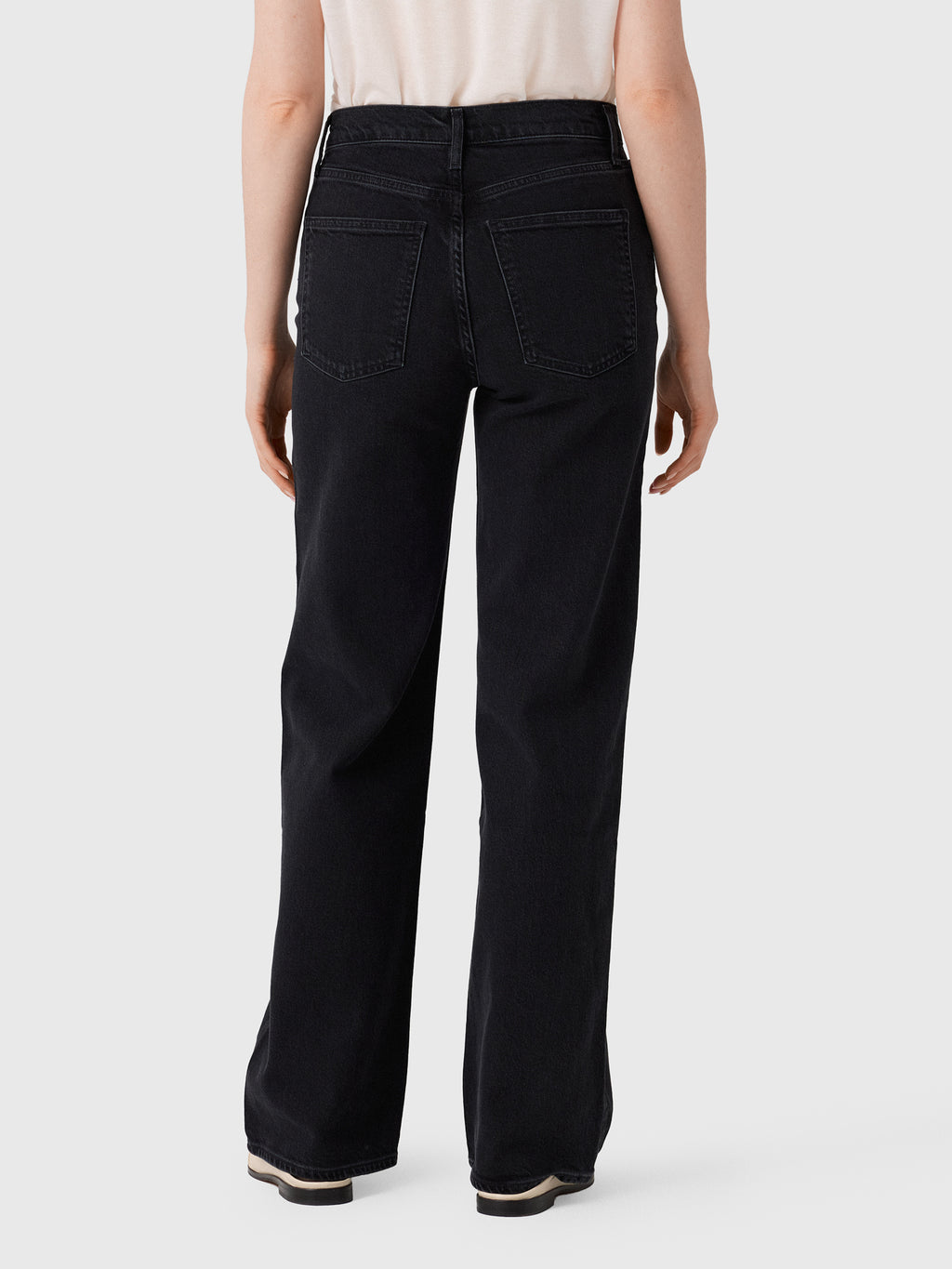 Agolde Women's Harper Straight Jean - Saint Bernard