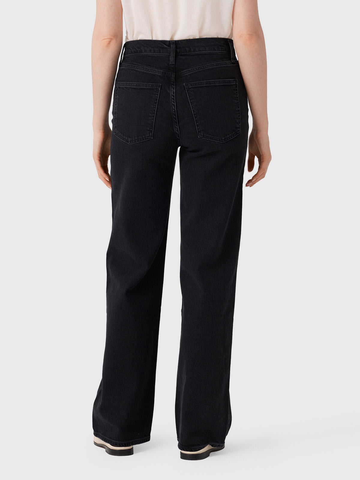 Agolde Women's Harper Straight Jean - Saint Bernard