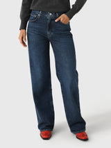 Agolde Women's Harper Straight Jean - Saint Bernard