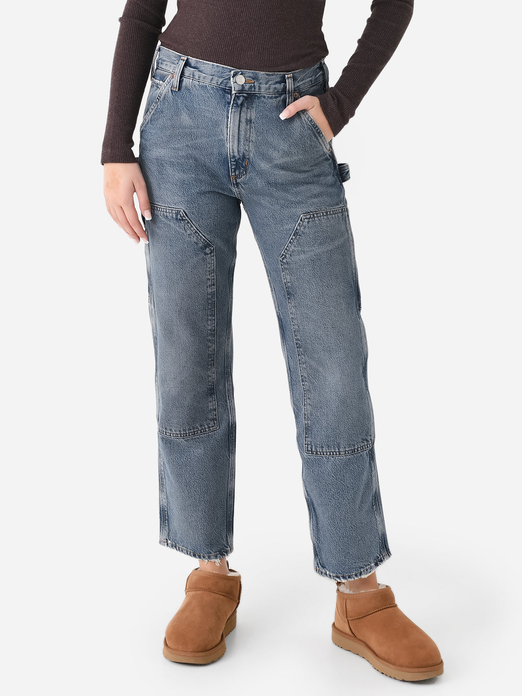 Agolde Women's Rami Carpenter Jean - Saint Bernard